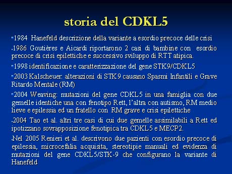 Storia-CDKL5